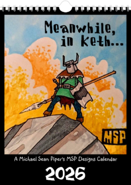 2026 MSP Designs &quot;Meanwhile, In Keth...&quot; Calendar