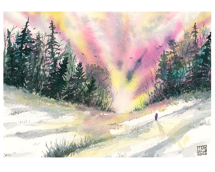 Winter Sunrise - Print