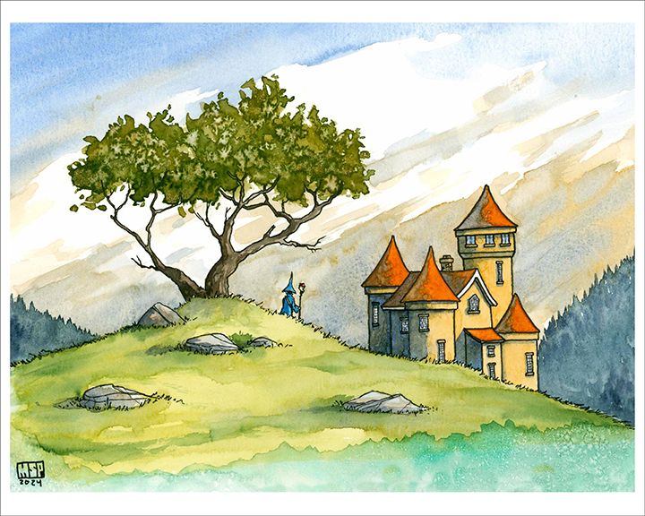 Wizard&#39;s Homecoming - Print