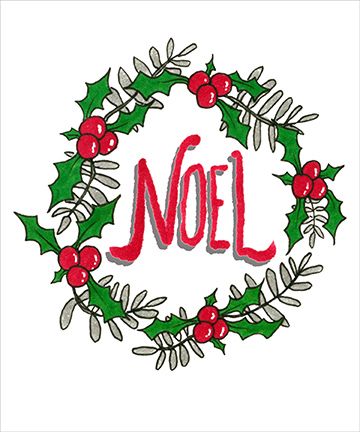Noel Wreath- Boxed Cards