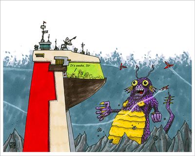 It&#39;s Awake, Sir - Print