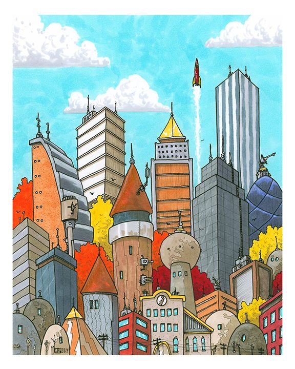 Epic City - Print