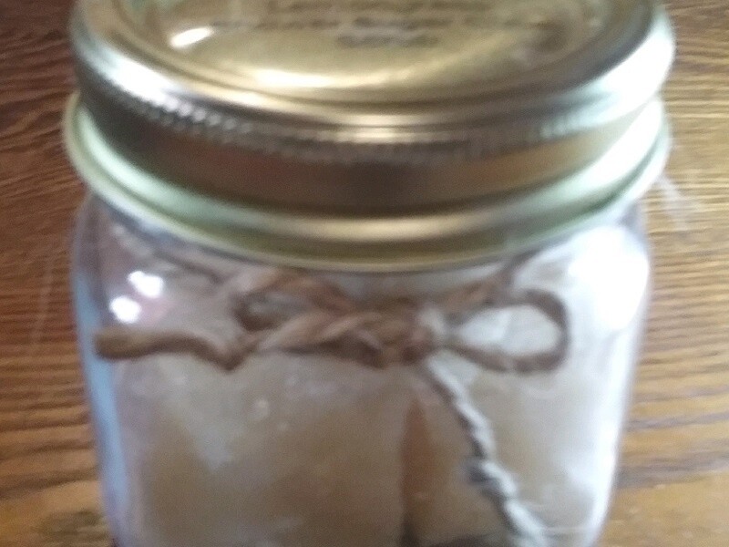 Jade&#39;s Lemongrass Shower Sugar Cube Scrub