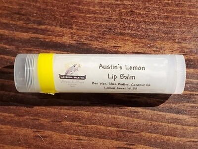 Austin's Lemon Lip Balm