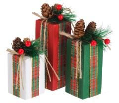 9 of the 12 Months of Christmas gift boxes