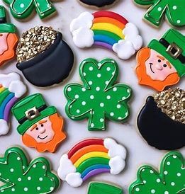 Cookie Decorating - Leprechaun Inspired