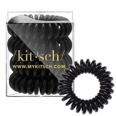 Black Hair Coils - 4 pack
