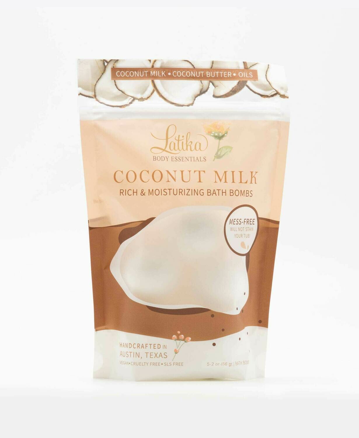 Mini Bath Bombs - Coconut Milk