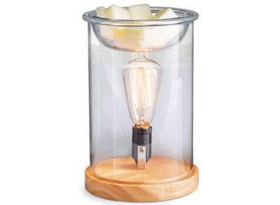 Wood & Glass Edison Bulb Illumination