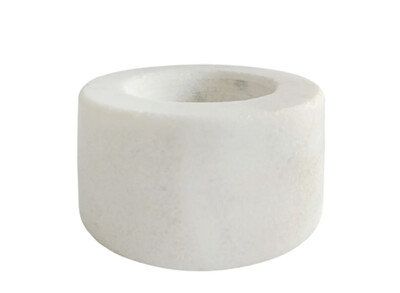 True Natural Marble Tealight Candle Holder