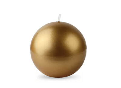 2" Metallic Gold Balls - Gold