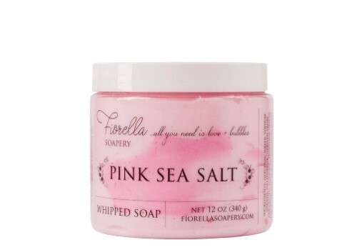 Pink Sea Salt Whipped Soap