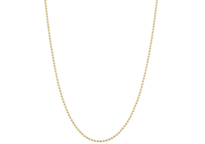 Natalie Ball Chain Necklace 18"
