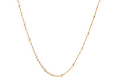 Gold Gazer Necklace Filled 14K