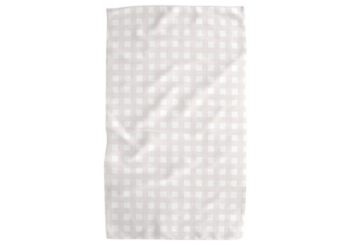 Gigi - Beige Geometry Tea  Towel
