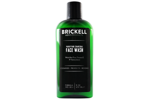 Brickell Purifying Charcoal Face Wash Unscented  8oz