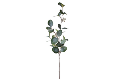 30" Faux Seeded Eucalyptus Stem