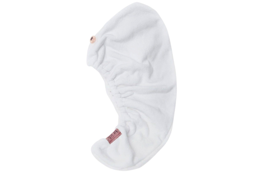 Microfiber Quick Dry Hair Towel - White