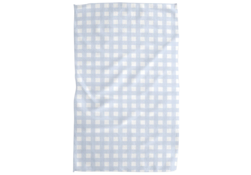 Gigi - Light Blue Geometry Tea  Towel