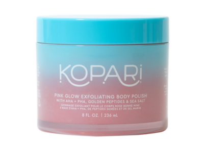 Kopari Pink Glow Exfoliating Body Polish 8oz.