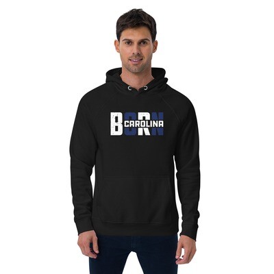 Carolina Born (South Carolina FLAG)  eco raglan hoodie