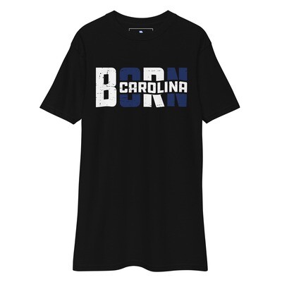 Carolina Born (South Carolina FLAG) Men’s premium heavyweight tee