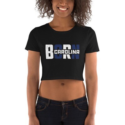 Carolina Born (South Carolina FLAG)  Women’s Crop Tee