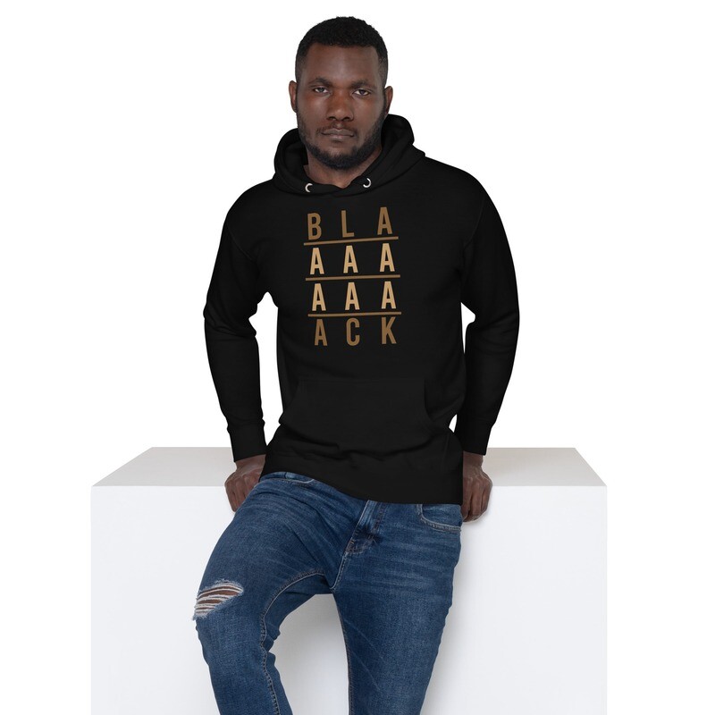 BLAAAAAAAACK Unisex Hoodie
