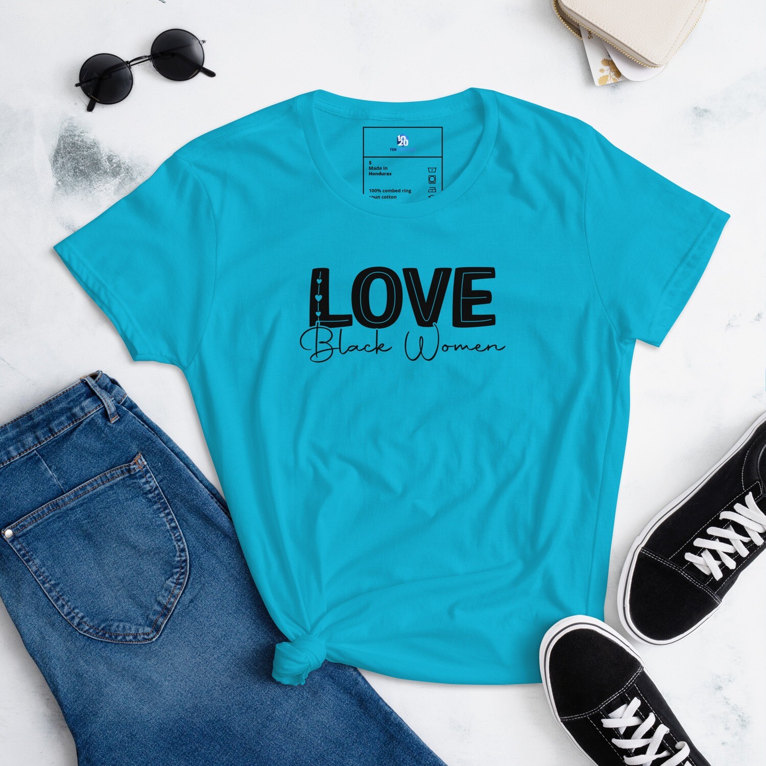 Love Black Women Women's short sleeve t-shirt