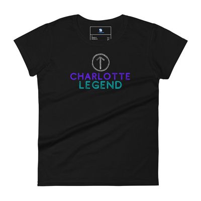 Charlotte Legend Women's short sleeve t-shirt