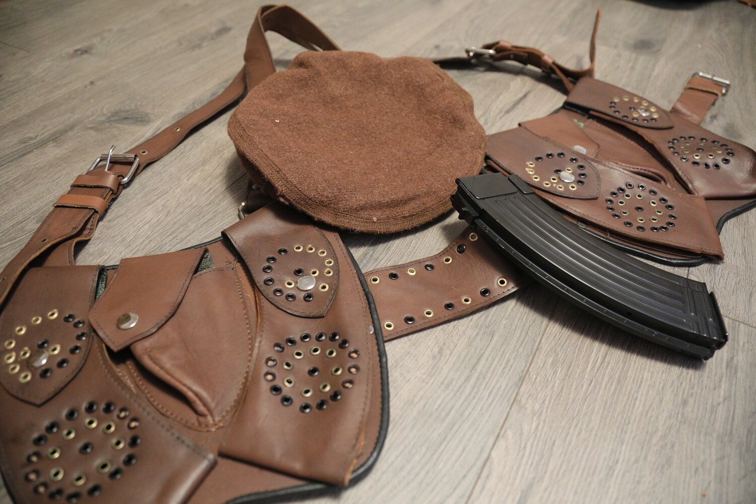 How do you make a trash can gun trashier?