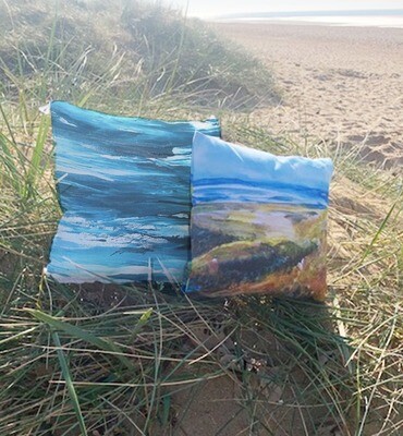 'Serenity Seascape' Cushions 'Serenity Seascape' Cushions