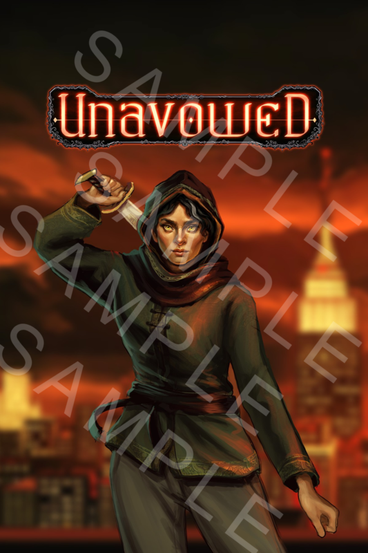 UNAVOWED - Mandana 4&quot;x6&quot; Postcard