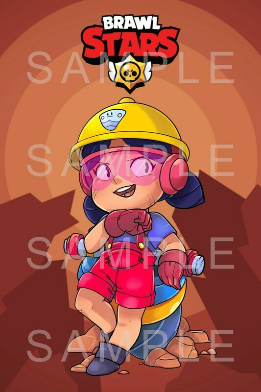 BRAWL STARS - Jacky 4&quot;x6&quot; Postcard