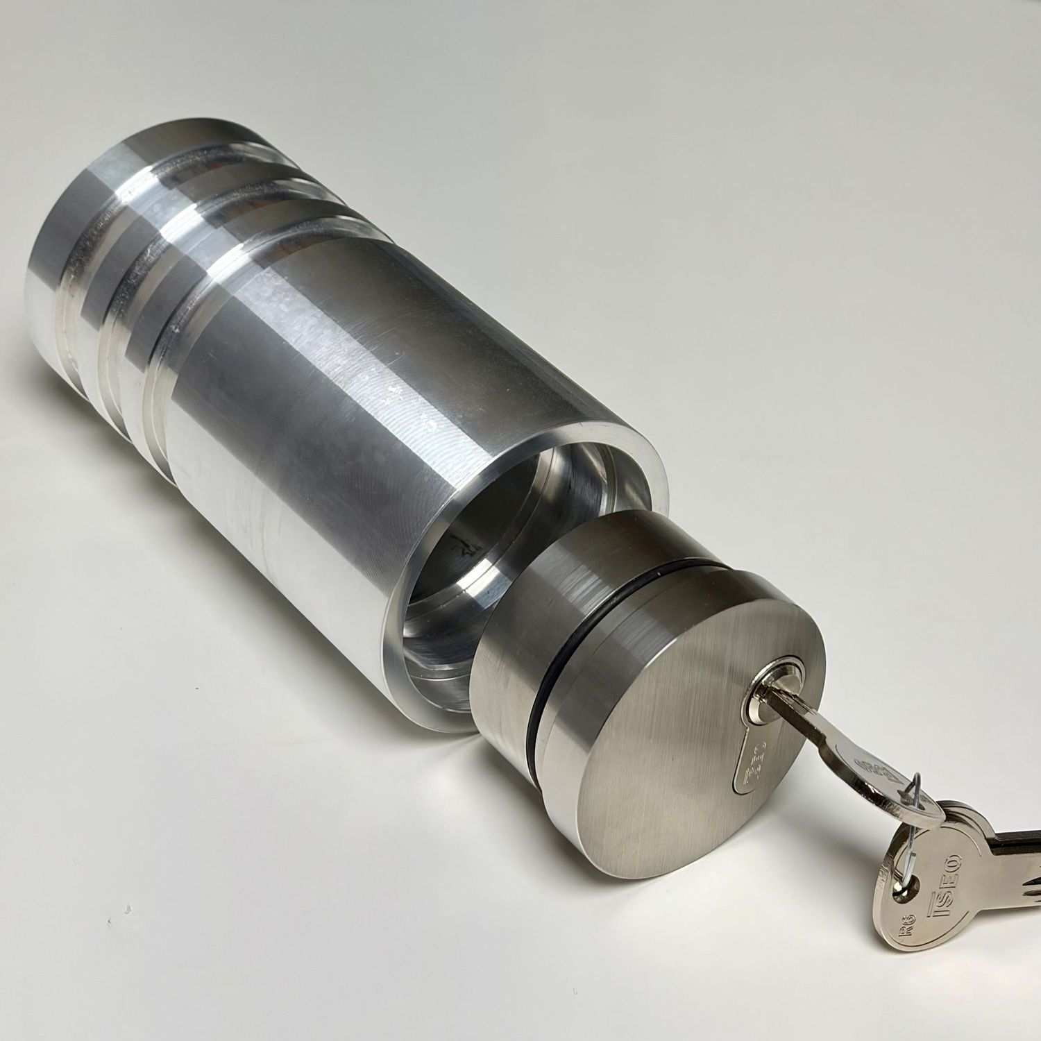 safemo-tube S 075/150 Classic, Schlüssel- bzw. Minitresor, Typ Schweisthal