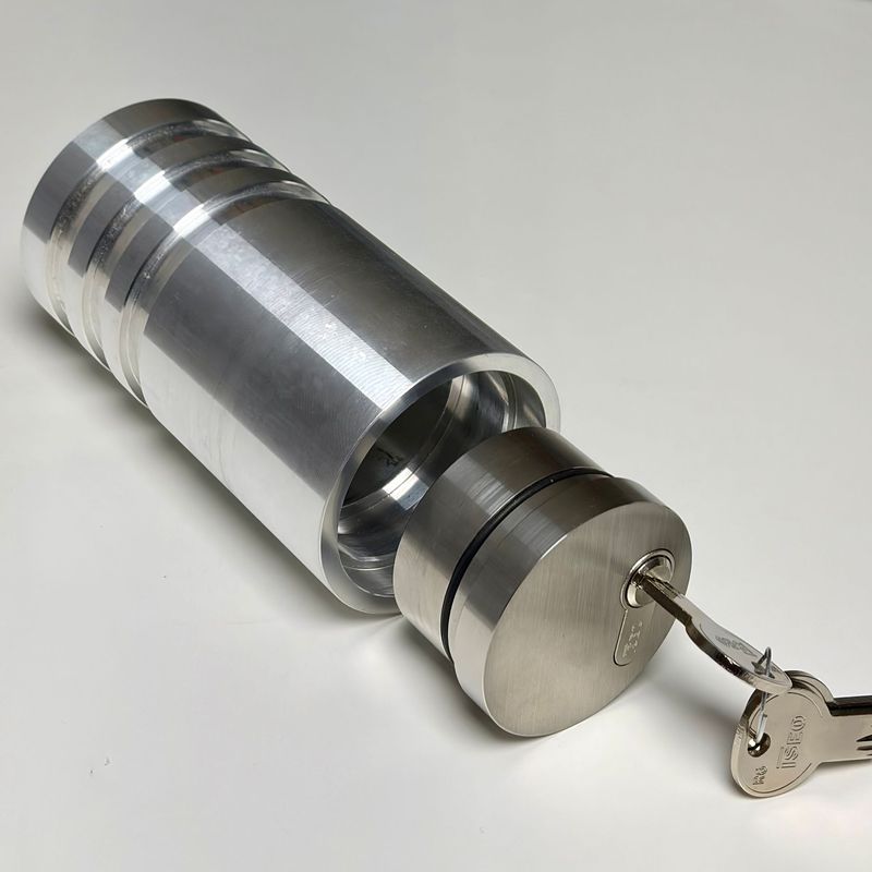 safemo-tube S 075/150 Classic, Schlüssel- bzw. Minitresor, Typ Schweisthal