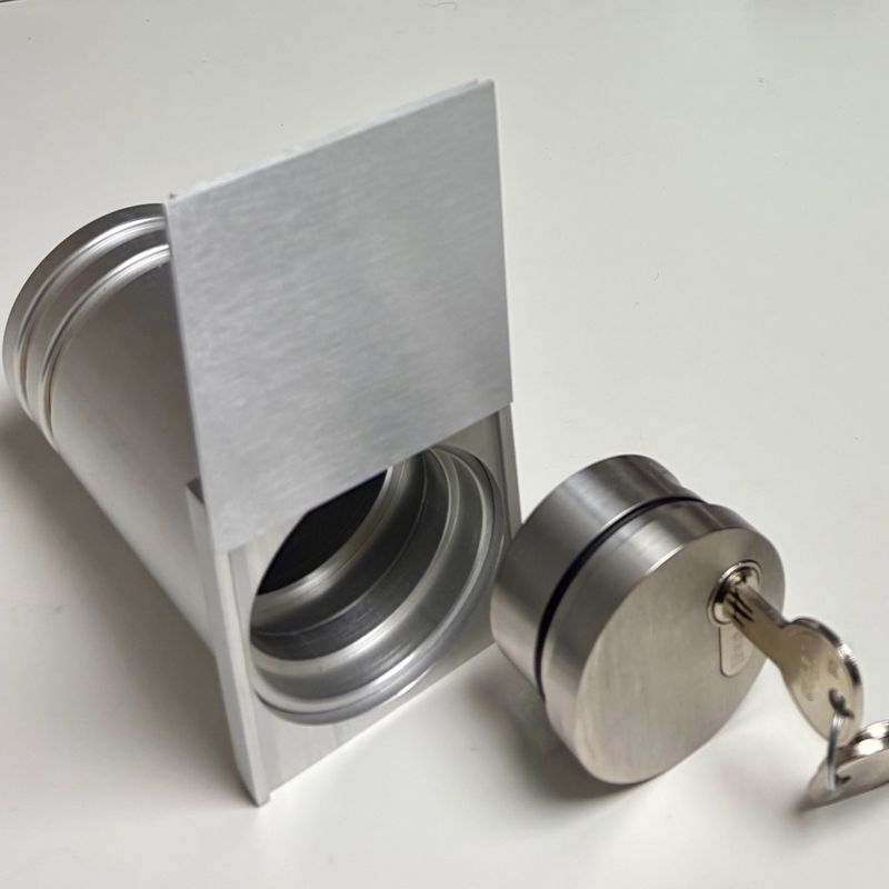 safemo-tube S 075/150 Classic Pro, Schlüssel- bzw. Minitresor, Typ Schweinsthal