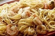 Shrimp Scampi with Linguini - Ind