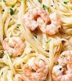 Shrimp Scampi with Linguini - Small