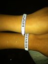 Trash Bag Jewelry, custom name bracelet...allow 2 weeks for delivery