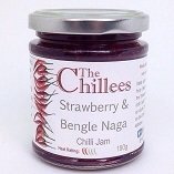Strawberry and Bengal Naga Chilli Jam