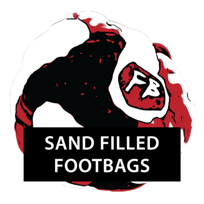 SAND FILLED FOOTBAGS