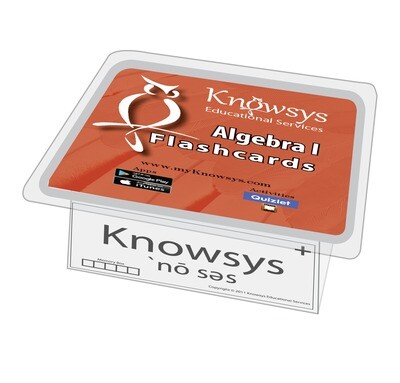 Knowsys Algebra I Flashcards