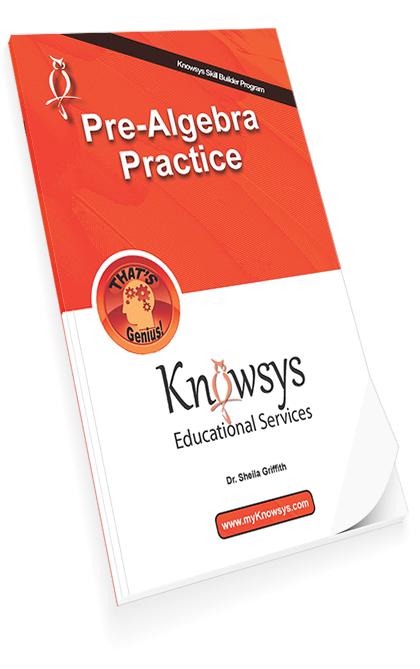 Pre-Algebra Practice Workbook