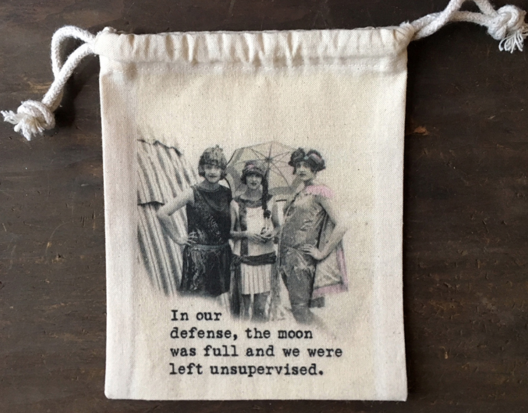 MY FAVORITE THINGS &quot;Full Moon&quot; Drawstring Pouch