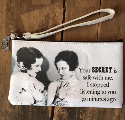 MY FAVORITE THINGS &quot;Secret is safe&quot; Wristlet