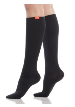 VIMandVIGR Compression Knee High Sock-Solid Black