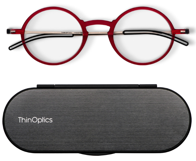 Frontpage Manhattan Reading Glasses and Milano Case