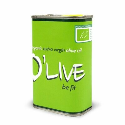 Latta 0,25 Lt Olio Extravergine d'oliva biologico O'live - Raccolta 2022