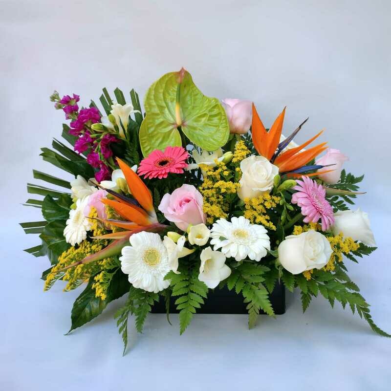 Caja de Flores Lujo Caja de Flores Lujo
